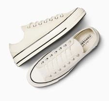 Image of All Star Converse Chuck 70 OX Low Men's Size 9UK Ecru "Beach Stone" A08762C