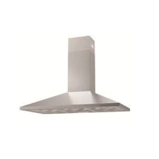 Image of Cookology Essentials 90cm Chimney Cooker Hood Stainless Steel LED 3 Speed