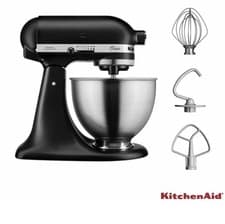 Image of KitchenAid 5KSM175PSBOB Artisan 4.3L Stand Mixer - Black