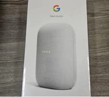 Image of Google Nest Audio Chalk New Sealed Smart Speaker With Google Assistant WiFi