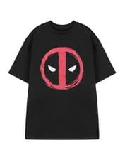 Image of Marvel Black Face T-shirt Short Sleeved T-Shirt Mens