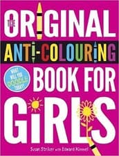 Image of The Original Anti-colouring Book for Girls - Art therapy colouring and doodling