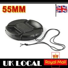 Image of PRO NEW 55MM FRONT LENS CAP COVER FOR SONY ALPHA MINOLTA DSLR CAMERA UK STOCK