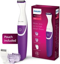 Image of Philips BRT383/15 BikiniGenie Trimmer, Purple