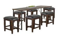 Image of Sunny Designs Newport Counter Height Friendship Set