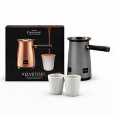 Image of Hotel Chocolat Velvetiser Hot Chocolate Machine - Charcoal - New & Sealed