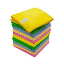 Image of Microfibre Cloths 300GSM 10-200 Pack | 30x30 30x40 40x40cm | Car Home Kitchen
