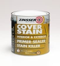Image of Zinsser Cover Stain Primer & Sealer 2.5 LITRE Interior | Exterior use Oil Based
