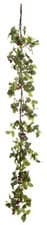 Image of Green Holly Leaf Christmas Garland For Doorways Arches etc 150cm