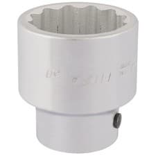 Image of Elora 1"D 50mm Metric Bi Hexagon Socket Chrome Plated Standard Length 67468