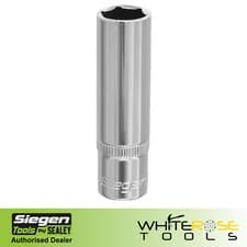 Image of Siegen Socket 13mm Deep 3/8"Sq Drive by Sealey WallDrive® Chrome Vanadium Steel
