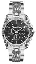 Image of Thomas Sabo Rebel At Heart Skull (41mm) Black Dial / Stainless