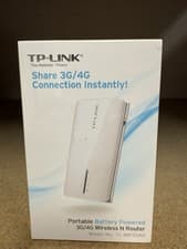 Image of TP-Link Portable Battery Powered 3G/4G Wireless N Router TL-MR3040 Boxed
