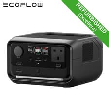 Image of EcoFlow Refurbished RIVER 3 Plus 286Wh Portable Power Station 600W Solar Battery