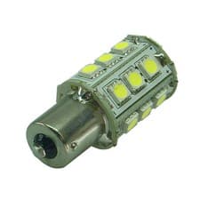 Image of BA15S 24SMD 12v 24v (10-30v) DC 4.8W Cool White LED Bulb Caravan Boat 2006