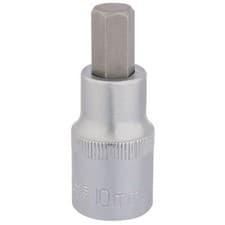 Image of Draper 1/2" Square Drive Hexagonal Socket Bits (10mm)