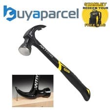 Image of Stanley 1-51-277 FatMax Antivibe Steel Claw Hammer 570g 20oz STA151277