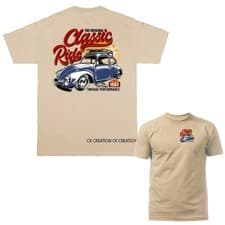 Image of Original Classic Ride Custom Vintage Car Automobile Graphic T-shirt