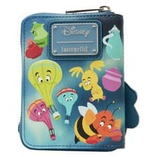 Image of Loungefly x Disney Winnie the Pooh Heffa Dream Glow Zip Around Wallet