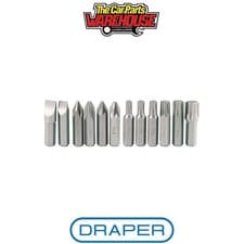Image of Draper 59001 Impact Screwdriver Bit Set (12 Piece)