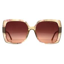Image of Guess by Marciano Sunglasses GM0828 59F Beige Brown Tortoise Pink Gradient