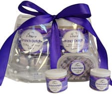 Image of Drench Delight Gift Set - Whipped Soap, Soap Filled Sponge, Body Butter