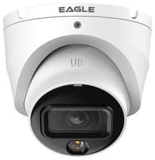 Image of 5Mp Smart Full-Colour Dual-Light Hdcvi Turret Cctv Camera Ip67 White