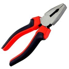 Image of 6" Combination Pliers 150mm Heat Treated Steel Non Slip Grips Voche Heavy Duty