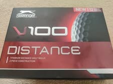 Image of 12-Pack Slazenger V100 Distance 2-Piece Titanium Distance Golf Balls