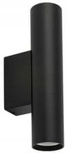 Image of Black Wall Light 1xgu10 R35 Modern Home