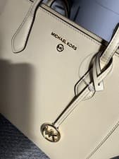Image of Michael Kors Marilyn Tote Bag Buttermilk Medium BNWT Genuine