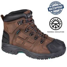 Image of New PORTWEST Waterproof Safety Boots S7 Padded Work Mens Steel Toe Cap Hiker Sz