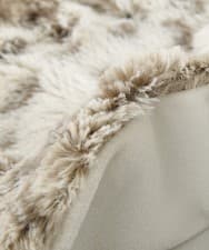 Image of Pack of 2 Faux-fur Throws