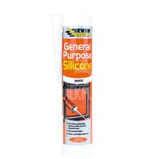 Image of General Purpose Silicone C3 Cartridge 280ml Sealant Clear White Brown Black Grey