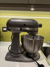 Image of KitchenAid Classic Mixer 4.3L Silver, Model 5K45SSBSL