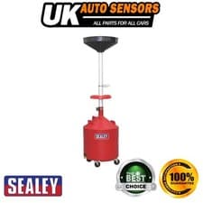 Image of Sealey Gravity Discharge Mobile Oil Drainer 80L AK80D