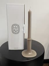 Image of Diptyque Scented Dinner Candle 200g Feu De Bois Brand New In Box Rrp £100