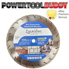 Image of Diamond Blades 115mm To 350mm For Cutting Reinforced Concrete , Granite , Brick