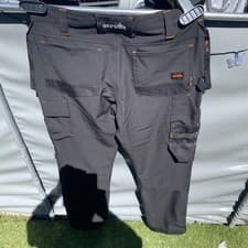 Image of Mens Scruffs Pro Flex Holster Multi-Pocket Cordura Stretch Work Trousers 28-40