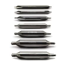 Image of Solid Carbide Center Centre Drills 1-6mm - 2 Flute - Micrograin Carbide