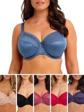 Image of Fantasie Envisage Bra Full Cup Side Support Underwired Non Padded Bras Lingerie