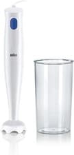 Image of Braun MQ10.001P MultiQuick 1 Hand Blender Lightweight Mixer 0.6L 450w White