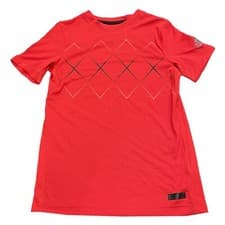 Image of *Adidas Boys T-Shirt - Red/Black UK Size 11-12 Years - RRP £30