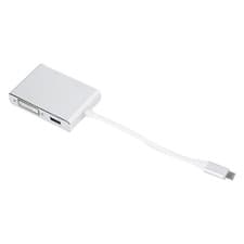 Image of Cable Adapter Converter 4 In 1 Type‑C To Dvi Vga Usb 3.0 Multi‑Functi LS