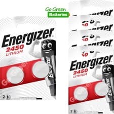 Image of 10 x Energizer CR2450 3V Lithium Coin Cell Battery BR2450 DL2450
