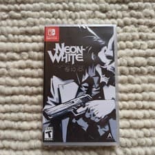 Image of Neon White Iam8Bit Exclusive Cover - Rare Collectors (Nintendo Switch)