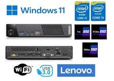 Image of CHEAP Windows 11 Lenovo ThinkCentre Desktop PC Tiny Core i7 8Gb 16GB 1TB SSD