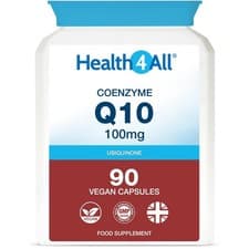 Image of Health4All CoQ10 100mg per Capsule 90 Capsules 3 Months Supply Pure Grade