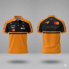 Image of McLaren F1 2026 Custom Polo Shirt