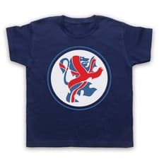 Image of CULT BRITISH TV CLASSIC THE AVENGERS UNOFFICIAL LOGO KIDS CHILDS T-SHIRT